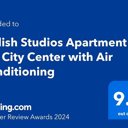 Stylish Studios Apartment In The City Center With Air Conditioning Budapest Eksteriør billede