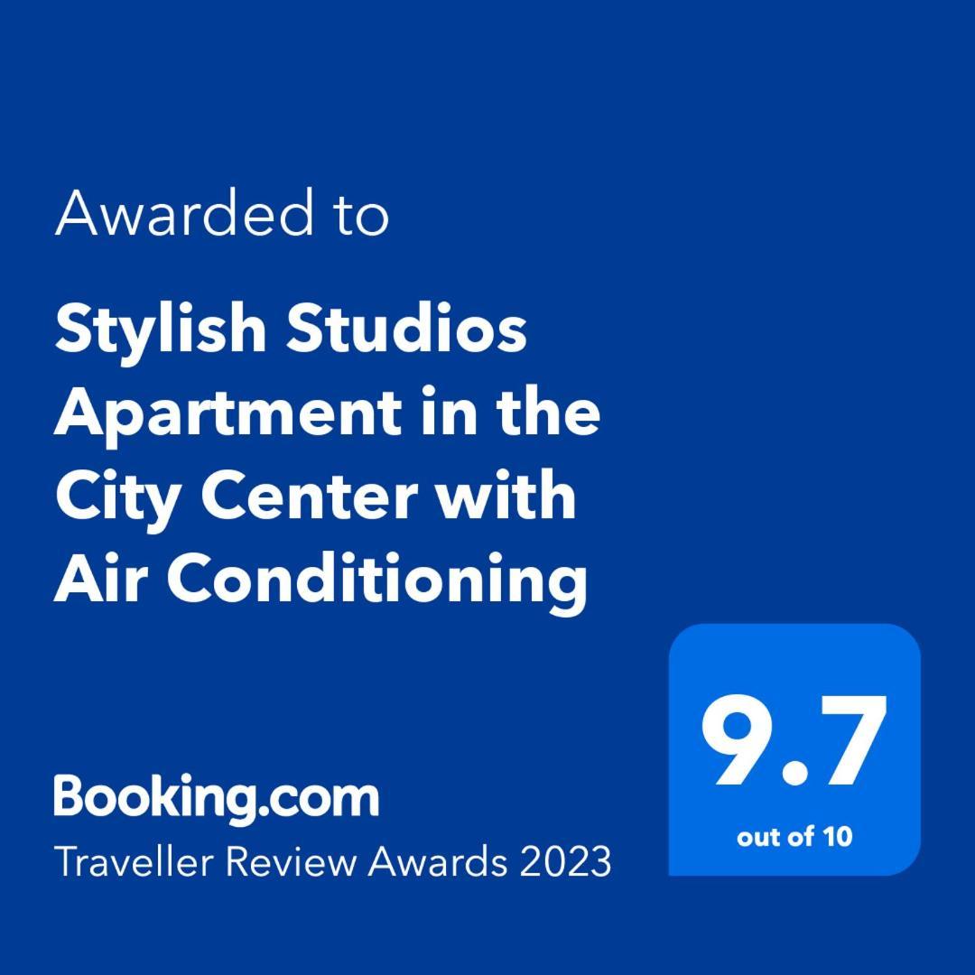 Stylish Studios Apartment In The City Center With Air Conditioning Budapest Eksteriør billede